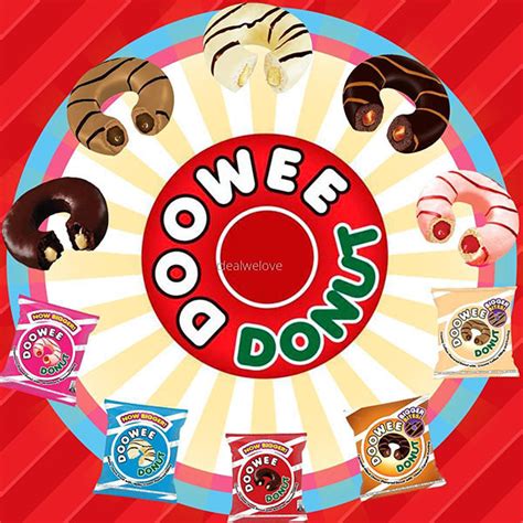 Doowee Donut Strawberry 10 Packs 430g