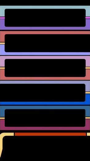 A Black Background With Different Colored Lines On The Top And Bottom