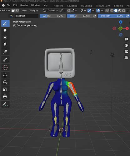 Weight Painting In Blender Ask Gamedev Tv