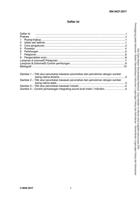 SOLUTION Sni 8427 2017 Pengukuran Tingkat Kebisingan Lingkungan