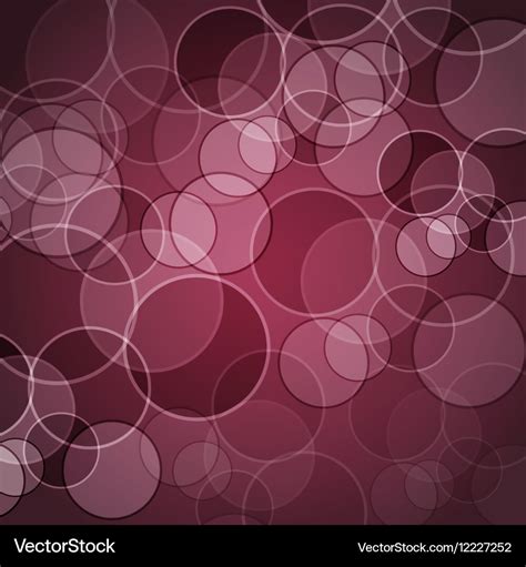 Abstract Maroon Background With Circles Royalty Free Vector