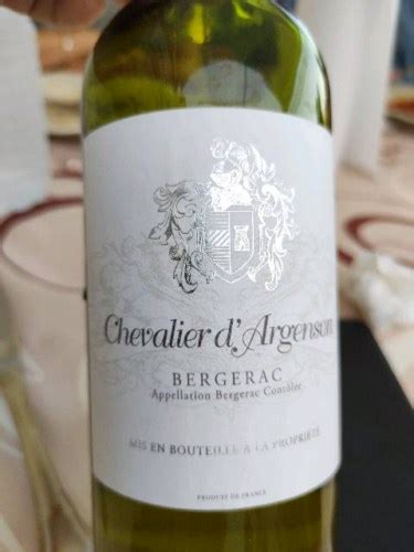 Domaine Du Bois De Simon Chevalier D Argenson Bergerac Blanc Vivino