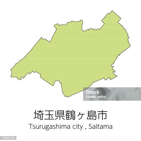 Map Of Tsurugashima City Saitama Prefecture Japantranslation