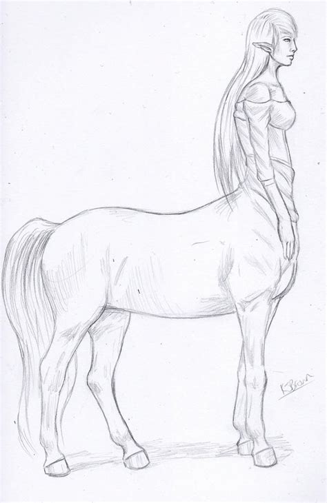 Centaur Sketch 2 By Mzjekyl On Deviantart