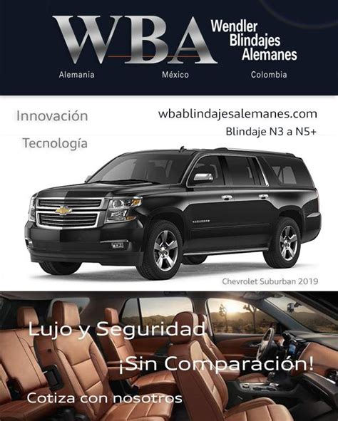 Chevrolet Suburban 2019 Blindaje Total Blindajes Alemanes