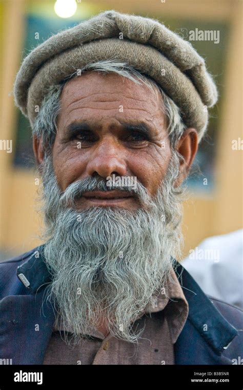 Muslim Man Wearing a Hunza Hat in Gilgit in Northern Pakistan Stock ...