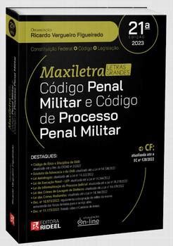 Codigo Penal Militar E Processo Penal Militar Maxiletra Livraria