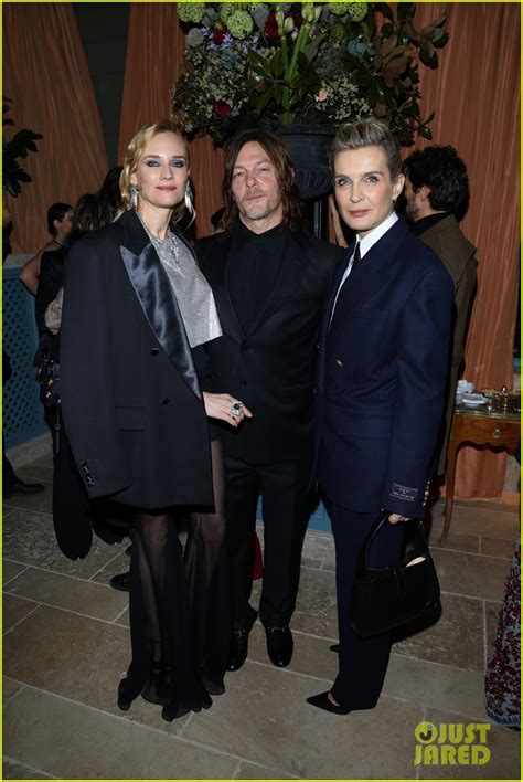 Diane Kruger Stuns In Sheer Pants At Guccis High Jewelry Collection