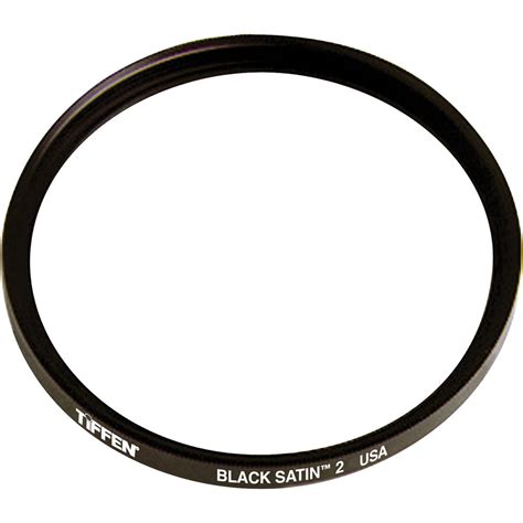 Tiffen Mm Black Satin Filter Blacksatin B H Photo Video