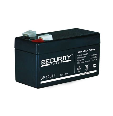 Аккумулятор ОПС 12В 1.2А.ч SF 12012 Security Force 4614030010003 ...