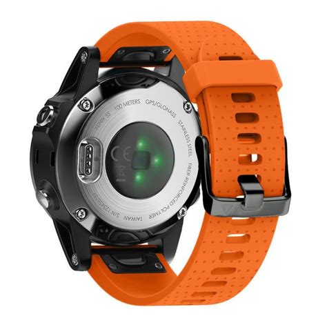 Köp Sport Armband silikon Orange Garmin Fenix 5S CaseOnline se