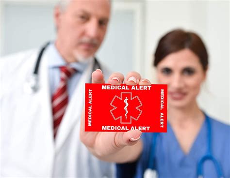 Medical Alert Id Wallet Card Pack With Emergency Contact Info For