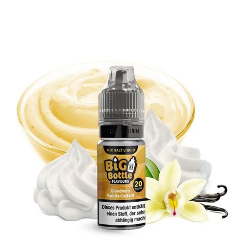 Big Bottle Grandma S Vanilla Custard Nikotinsalz Liquid Online Kaufen