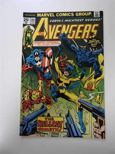 The Avengers St Appearance Of Hellcat Vf Condition Mvs