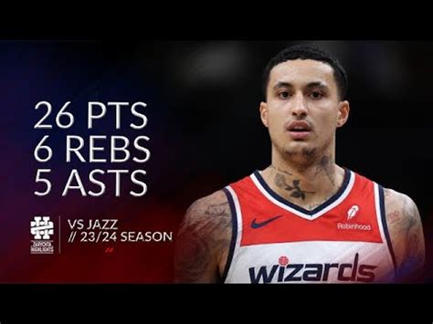 Kyle Kuzma 26 Pts 6 Rebs 5 Asts Vs Jazz 23 24 Season YouTube