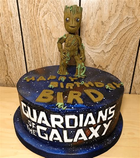 Guardians Of The Galaxy Birthday Cake Ideas Images Pictures