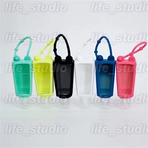 Frasco Porta Alcool Gel Frasco Mochila Chaveiro Silicone Shopee Brasil