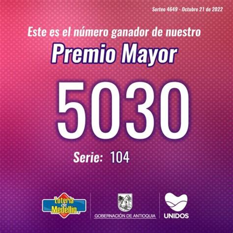 Resultados De La Loter A De Medell N Del Sorteo Del Viernes De