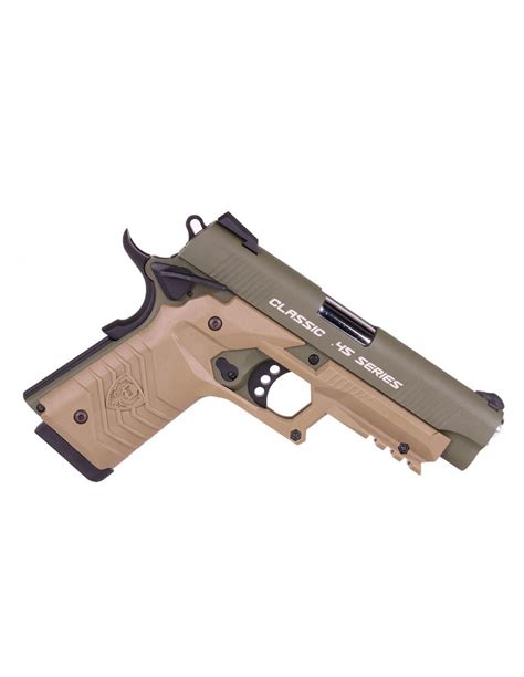 HFC HG 172 M1911 Full Metal CO2 OD Tan