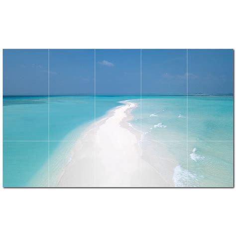 Picture Beach Photo 8 X 8 Satin Ceramic Decorative Mural Wayfair