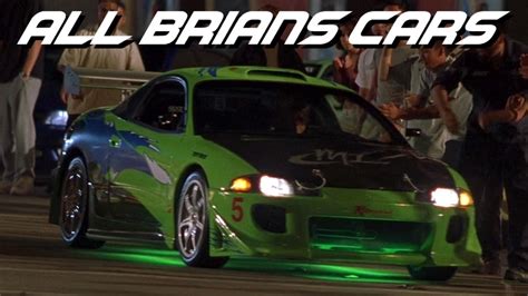 Fast And Furious All Of Brians Cars Ranked Worst To Best Youtube