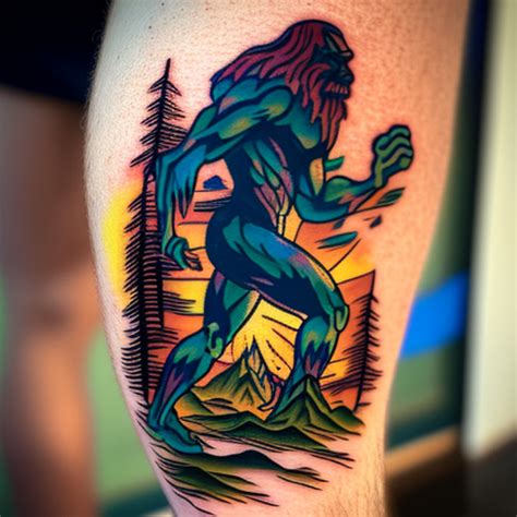 52 Sasquatch Tattoo Ideas - TattooClue.com