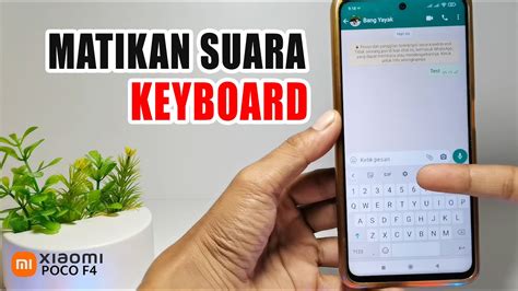 Cara Mematikan Suara Keyboard Xiaomi Poco F4 YouTube