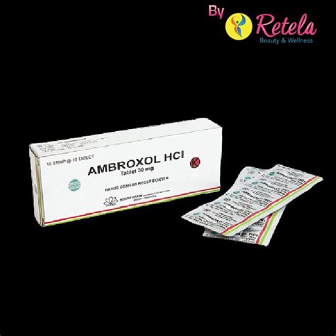 Jual AMBROXOL 30MG 1 STRIP 10 TABLET Shopee Indonesia