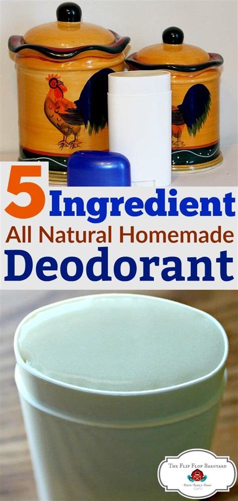 Homemade Natural Deodorant Recipe That Really Works Recipe