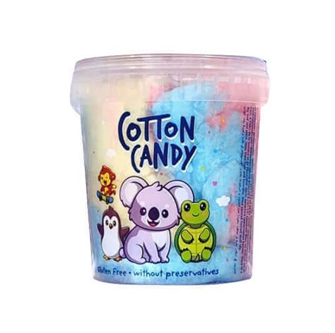 Cotton Candy Bucket Rainbow 50g