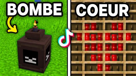 J ai Testé 20 Builds Hacks INCROYABLE de Minecraft 1 20 YouTube