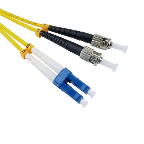 Cabo de Fibra Óptica para ST LC Duplex Monomodo 9 125 de 50 cm OS2