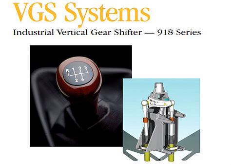 918 Series Custom Manual Shifter Vgs Systems Industrial Vehicle Gear Shift