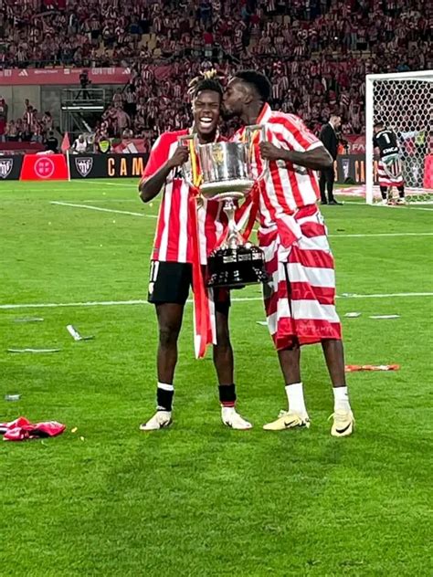 Inaki Williams Clinches Copa Del Rey Trophy With Atletico Bilbao