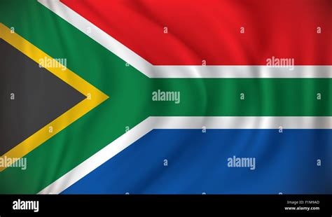 Flag Of South Africa Vector Illustration Stock Vector Image And Art Alamy