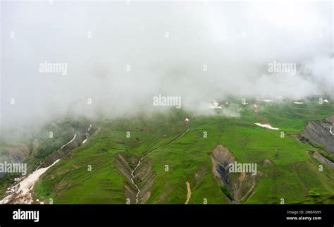 Gudauri Resort Area Stock Photo Alamy
