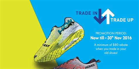 World Of Sports Singapore Hoka One One Trade In Trade Up Promotion Ends