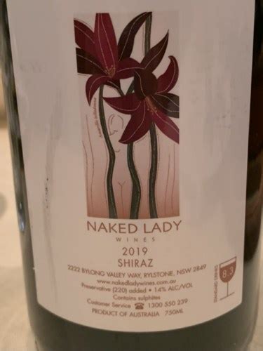 Naked Lady Shiraz Vivino Us