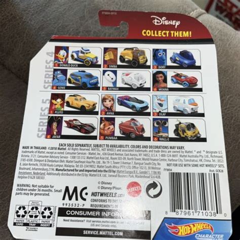 Disney Hot Wheels Character Cars Series Australia Ubuy