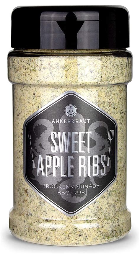 Ankerkraut Sweet Apple Ribs Fruchtige Bbq Rub Gew Rzmischung Zum