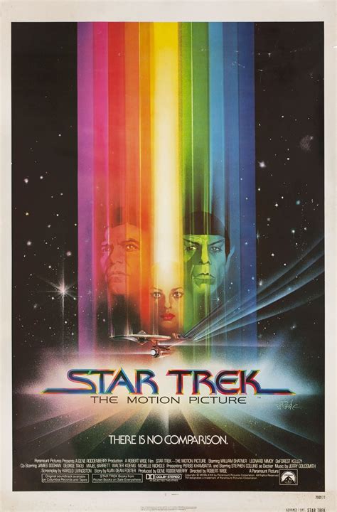 Star Trek The Motion Picture Original U S One Sheet Movie Poster