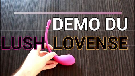 Démo du Lush de Lovense Avec et Sans l Appli Lovense Remote YouTube