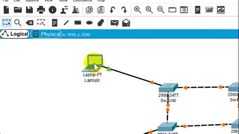 Ring Topology Using Cisco Packet Tracer