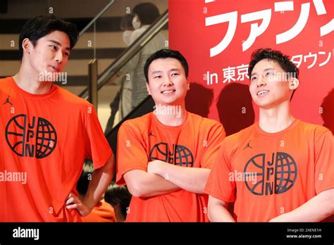 Tokyo Japan 28th June 2024 Japans Basketball National Team Members