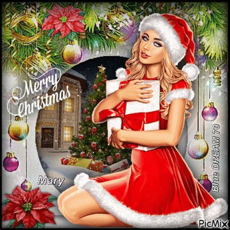 Santa Woman - Merry Christmas Gifs Pictures, Photos, and Images for ...