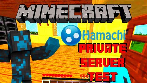 Minecraft Private Hamachi Server Test Youtube