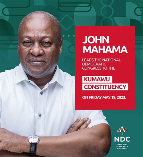 John Mahama Expected In Kumawu Today