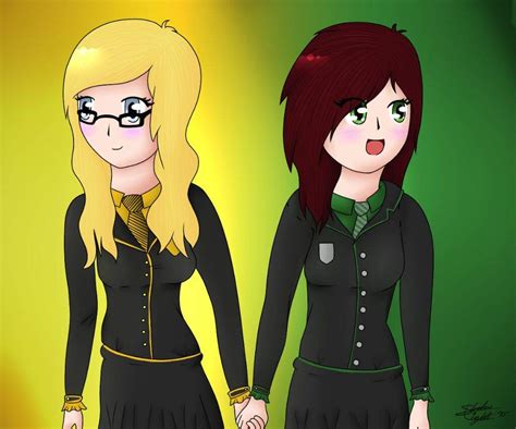 Hufflepuff And Slytherin Friendship Harry Potter Amino