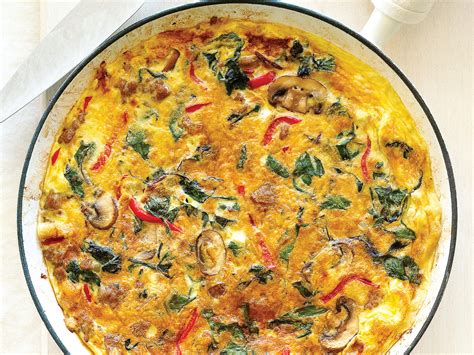 Swiss Chard And Sausage Frittata Recipe Sunset Magazine