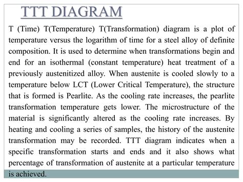 Ttt Diagram Ppt